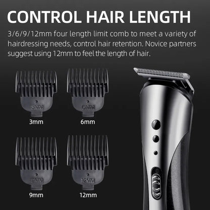 KEMEI Trimmer For Men | Multipurpose All in One Hair Clipper Nose & Ear Trimmer