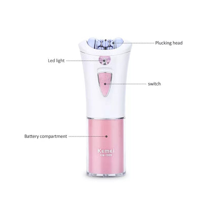 KEMEI Elecrtic Epilator | 25% OFF | Shaver | Depilatory Removal Female Body | FREE DELIVERY