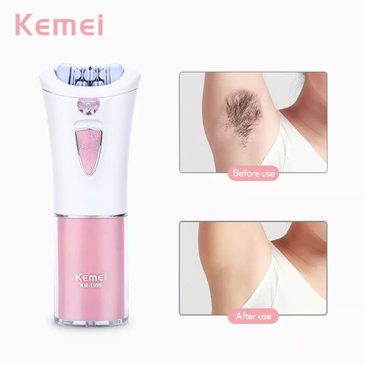 KEMEI Elecrtic Epilator | 25% OFF | Shaver | Depilatory Removal Female Body | FREE DELIVERY