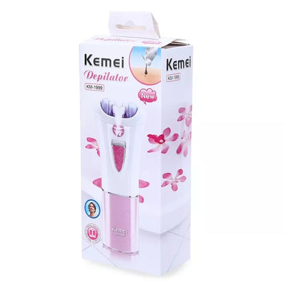 KEMEI Elecrtic Epilator | 25% OFF | Shaver | Depilatory Removal Female Body | FREE DELIVERY