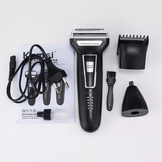 A KEMEI 3 in 1 Trimmer For Men | Hair Clipper | Trimmer For Men | Multipurpose Men's Grooming Kit