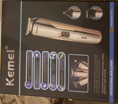 Imported KEMEI 3 in One Trimmer For Men | Hair Clipper | Shaver | Multipurpose Men's Grooming Kit