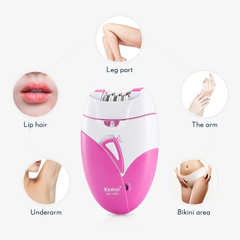 Epilator | KEMEI Painless Epilator for Women | Electric Shaver & Hair Removal Machine